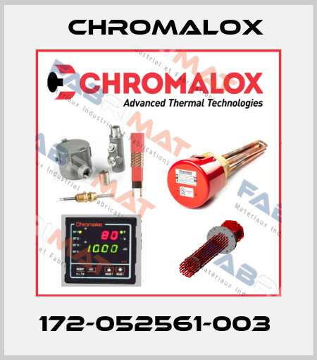 172-052561-003  Chromalox