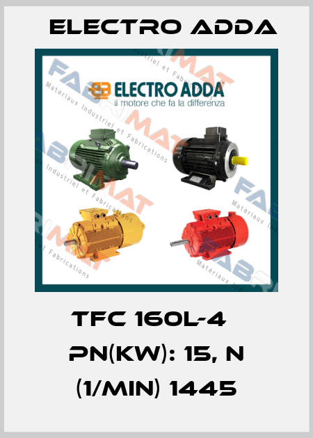 TFC 160L-4   Pn(kW): 15, n (1/min) 1445 Electro Adda