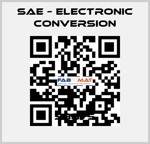 38875 SAE – Electronic Conversion