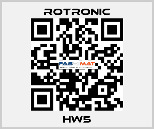 HW5 Rotronic