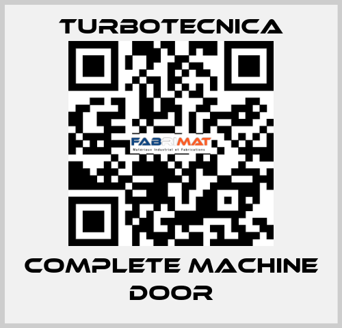 COMPLETE MACHINE DOOR Turbotecnica