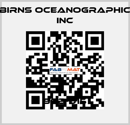 56B-015 BIRNS OCEANOGRAPHIC INC