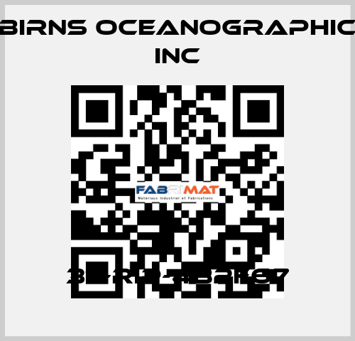 3T-RIP-4B2F67 BIRNS OCEANOGRAPHIC INC