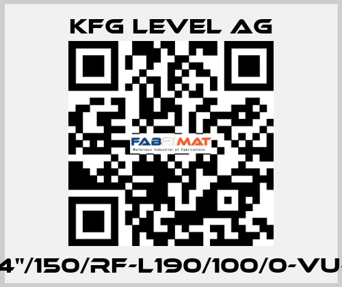 HIF-FV4"/150/RF-L190/100/0-VU-V44HI KFG Level AG