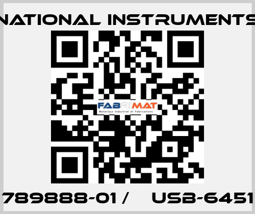 789888-01 / 	 USB-6451 National Instruments