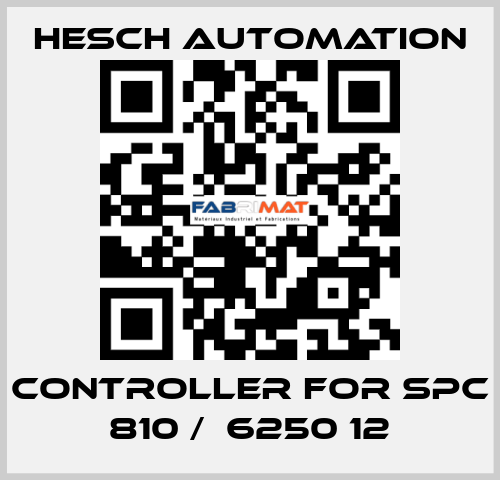 Controller for SPC 810 /  6250 12 Hesch Automation
