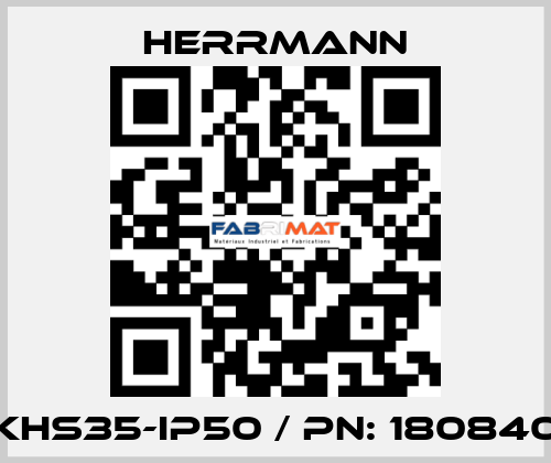 KHS35-IP50 / PN: 180840 Herrmann