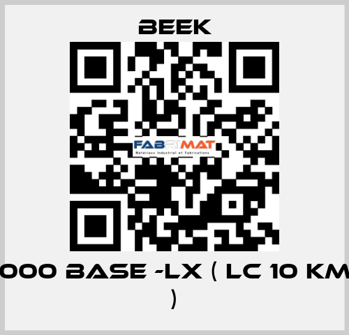 1000 BASE -LX ( LC 10 KM  ) Beek