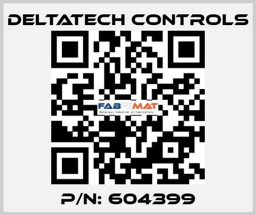 P/N: 604399 DELTATECH CONTROLS