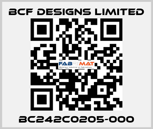 BC242C0205-000 BCF Designs Limited