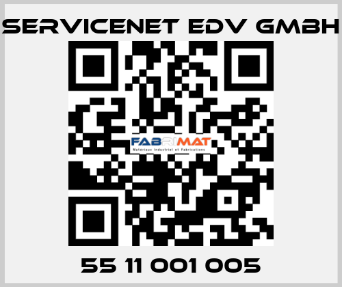 55 11 001 005 ServiceNet EDV GmbH
