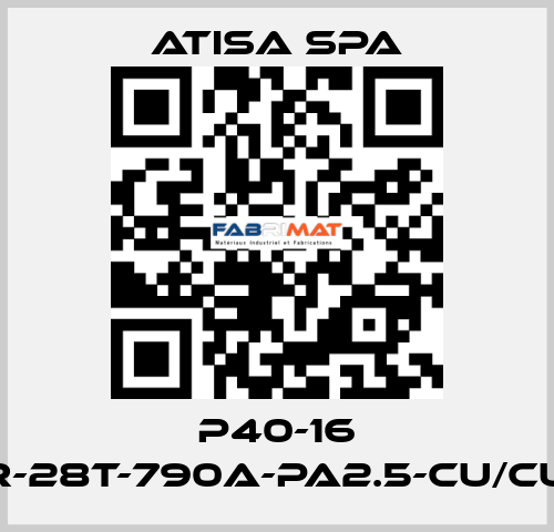 P40-16 AR-10R-28T-790A-Pa2.5-CU/CU-Nc23 ATISA Spa