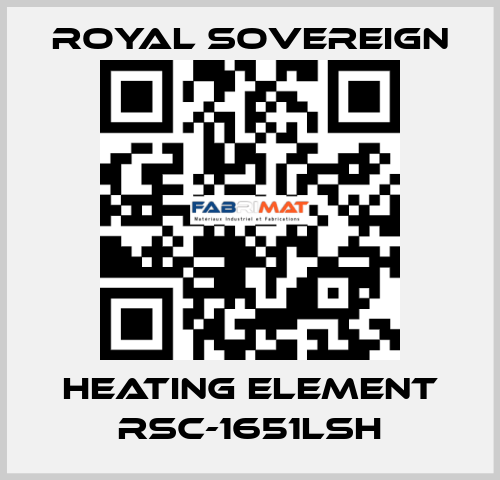 heating element RSC-1651LSH Royal Sovereign