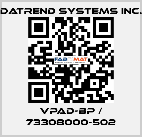 vPad-BP / 73308000-502 Datrend Systems Inc.