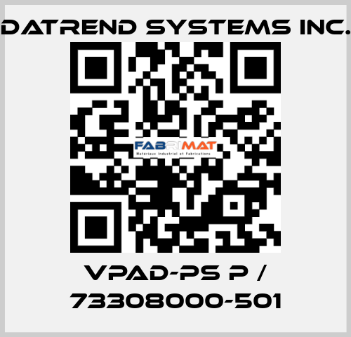 vPad-PS P / 73308000-501 Datrend Systems Inc.