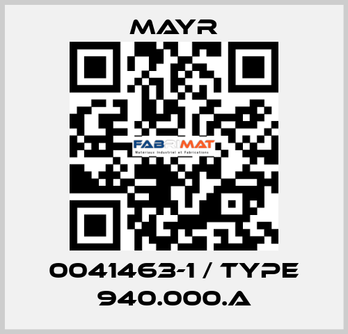0041463-1 / Type 940.000.A Mayr