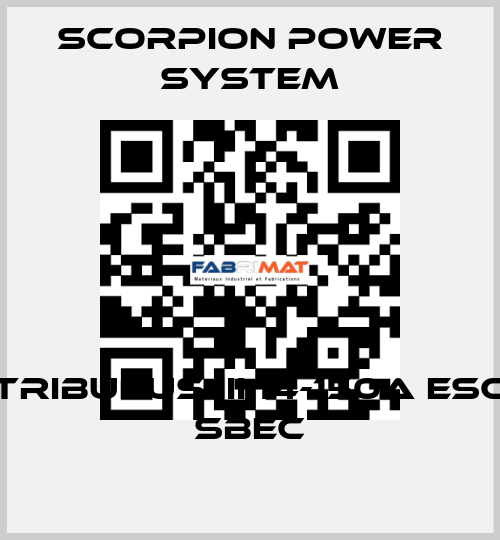 Tribunus III 14-150A ESC SBEC SCORPION POWER SYSTEM