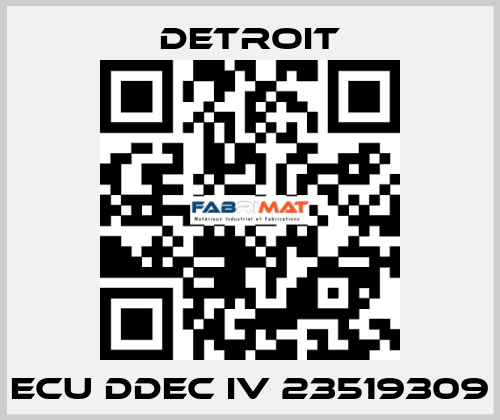 ECU DDEC IV 23519309 Detroit