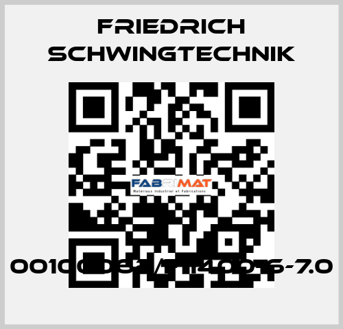 00100062/F 1400-6-7.0 Friedrich Schwingtechnik