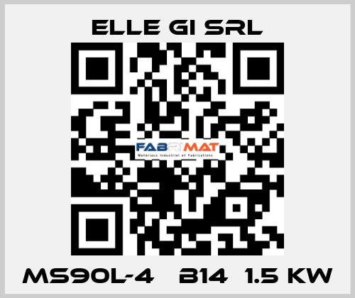 MS90L-4   B14  1.5 KW ELLE GI SRL