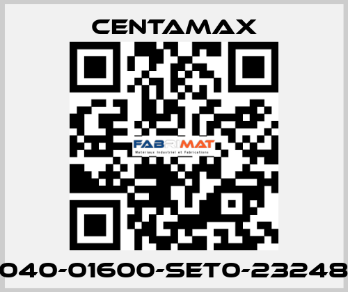 0040-01600-SET0-232489 CENTAMAX
