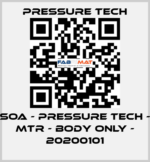 SOA - Pressure Tech - MTR - Body Only - 20200101 Pressure Tech