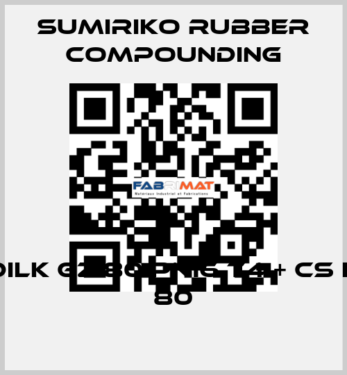 DILK GZ 80 PN16 T4 + CS K 80 SumiRiko Rubber Compounding