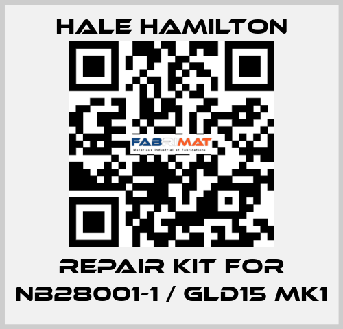 Repair kit for NB28001-1 / GLD15 MK1 HALE HAMILTON