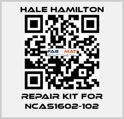 Repair Kit For NCAS1602-102 HALE HAMILTON