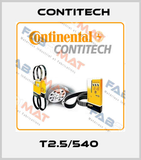 T2.5/540  Contitech