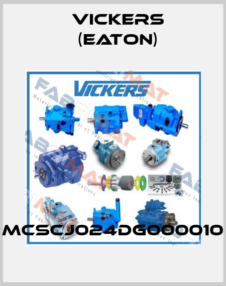 MCSCJ024DG000010 Vickers (Eaton)