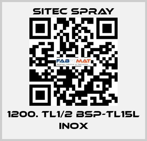1200. TL1/2 BSP-TL15L inox Sitec Spray