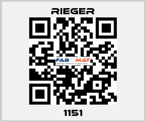 1151 Rieger