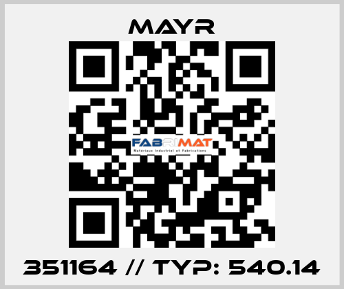 351164 // TYP: 540.14 Mayr