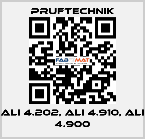 ALI 4.202, ALI 4.910, ALI 4.900 Pruftechnik