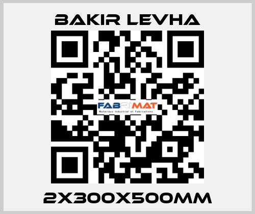 2x300x500mm bakır levha