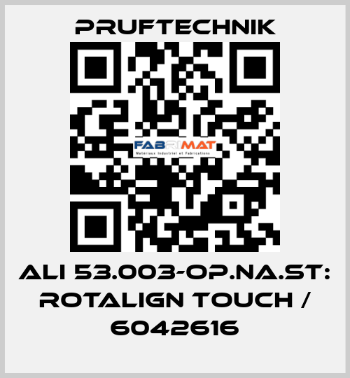 ALI 53.003-OP.NA.ST: ROTALIGN Touch / 6042616 Pruftechnik