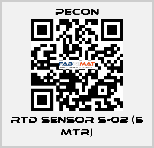 RTD Sensor S-02 (5 Mtr) Pecon