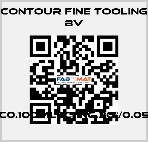 C0.100mLFC/inc.30°/0.05 Contour Fine Tooling BV