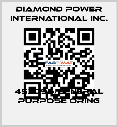 453096/GENERAL PURPOSE Oring DIAMOND POWER INTERNATIONAL INC.