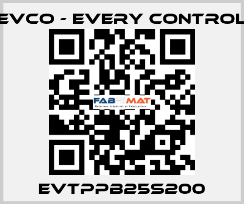 EVTPPB25S200 EVCO - Every Control