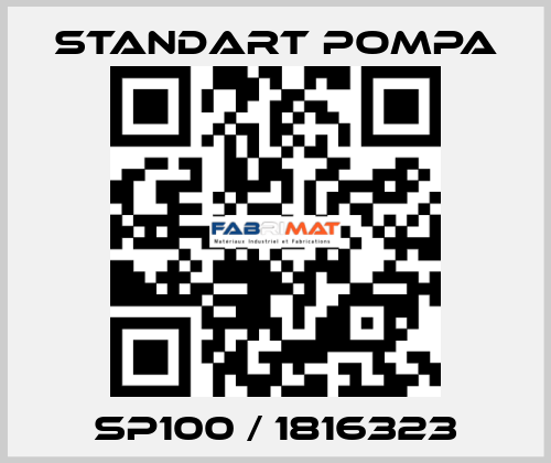 SP100 / 1816323 STANDART POMPA