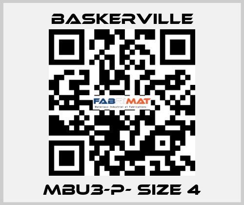 MBU3-P- size 4 Baskerville