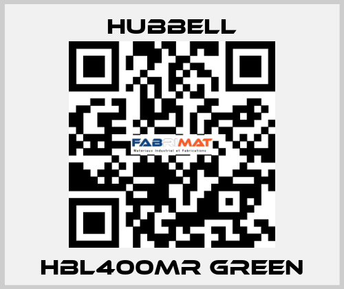 HBL400MR GREEN Hubbell