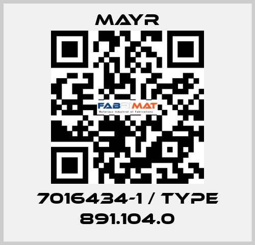 7016434-1 / Type 891.104.0 Mayr