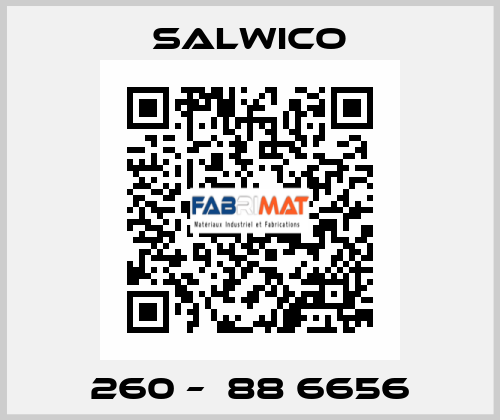 260 –  88 6656 Salwico