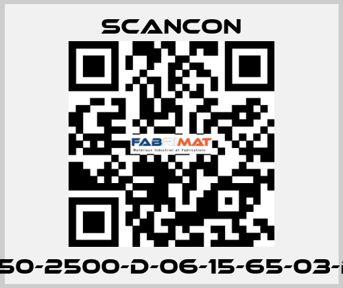SCA50-2500-D-06-15-65-03-B-00 Scancon