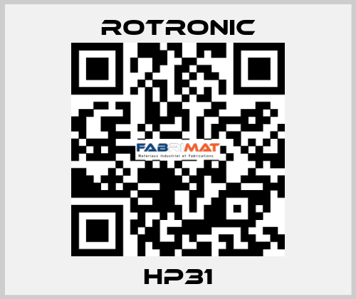 HP31 Rotronic
