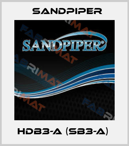 HDB3-A (SB3-A)  Sandpiper