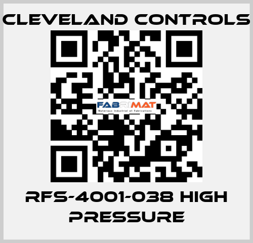 RFS-4001-038 high pressure CLEVELAND CONTROLS